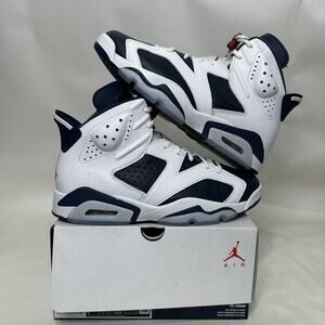 Nike Air Jordan 6 Retro “Olympic/Midnight Navy White”